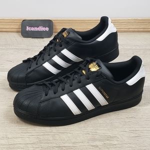 Adidas Superstar Foundation Black White Shell Toe